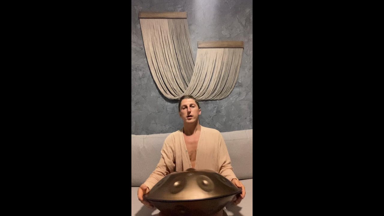 Introducing the 13 Note Double Sided Handpan in D Kurd #handpan #music #percussion #musician