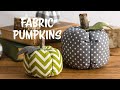 Diy fabric pumpkins