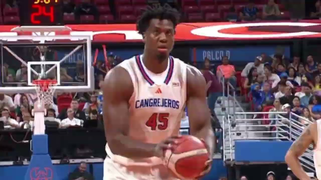 Hassan Whiteside - 27 PTS, 12 REB, 12-20 FG vs Atleticos (11/4/25) Full Highlights Season Debut!