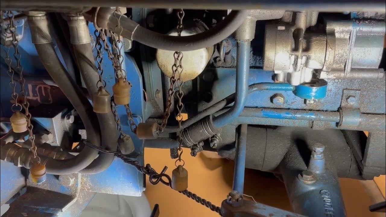 Repairing Ford 1210 Tractor Hydrostatic Linkage - YouTube