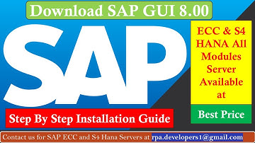 SAP GUI Installation Guide | SAP S4 HANA Server Access | Download SAP GUI For Free | SAP ECC Server