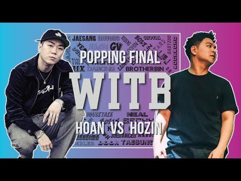 HOAN vs HOZIN｜Popping Final @ WITB 2019｜LB-PIX