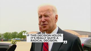 President Biden, Senator Ted Cruz react to Supreme Court leak on Roe v Wade