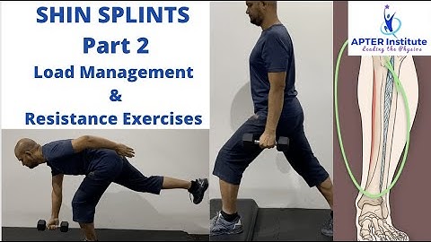 Part 2, Exercises for Shin Splint (Medial Tibial Stress Syndrome) Runners, Military,Dancers etc.