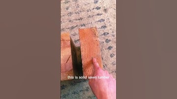 Glulam Beam vs Solid Wood Beam #structuralengineering #civilengineering #wood