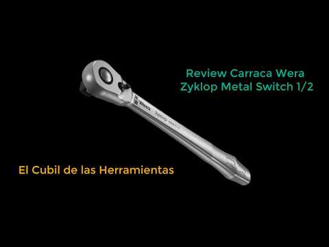 Review carraca wera zyklop metal switch 1/2, Español, Ratchet review  Wera