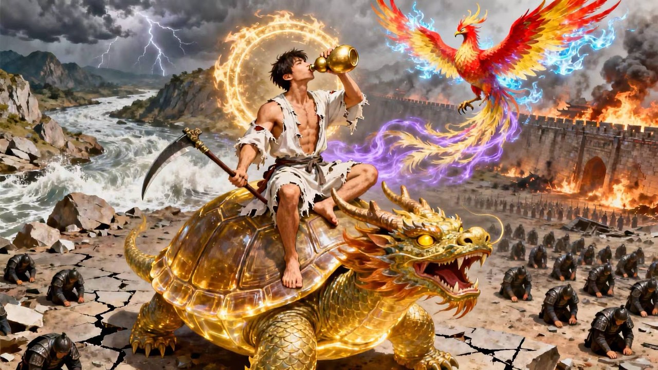 Desangrado por su familia, llega al Salón de las Tres Vidas...¡poder eterno lo vuelve su amo!#drama