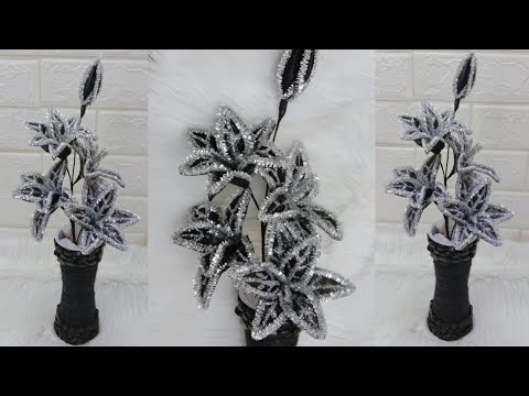 DIY Spunbond Fabric Feather Wire How To Make Flowers From Spunbond Fabric And Feather Wire