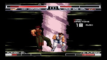 KOF MUGEN || Kim Kaphwan Vs Kang Bre Dal || Incredible Fight ||