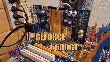 Nvidia Geforce 6600GT 128MB PCIE / 3DMark 2000, 2001SE and 03