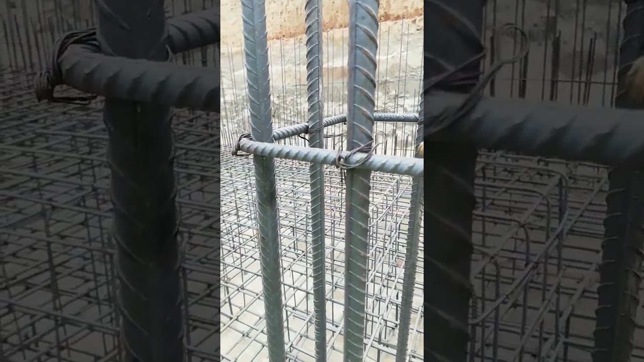 Design of column for 6 story building.