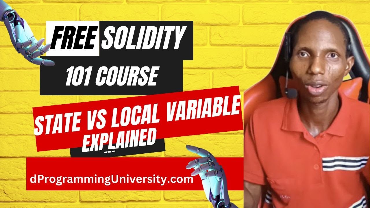 Differences between state and local variable in solidity free solidity