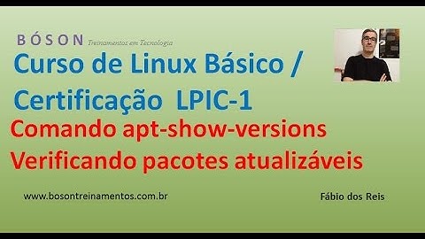 Linux Course - apt-show-versions command - Checking upgradable packages