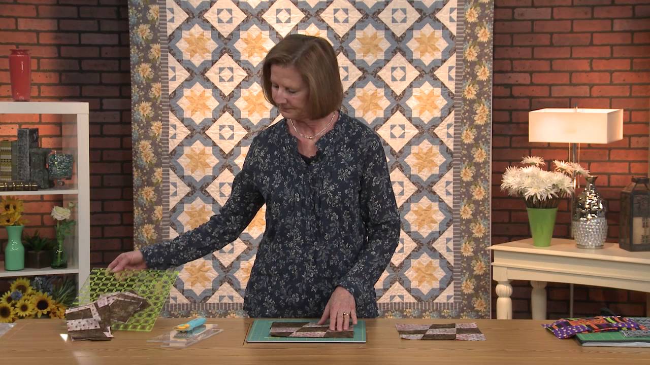 Wonky Nine Patch Tutorial - Fun and Simple Quilt Blocks - YouTube