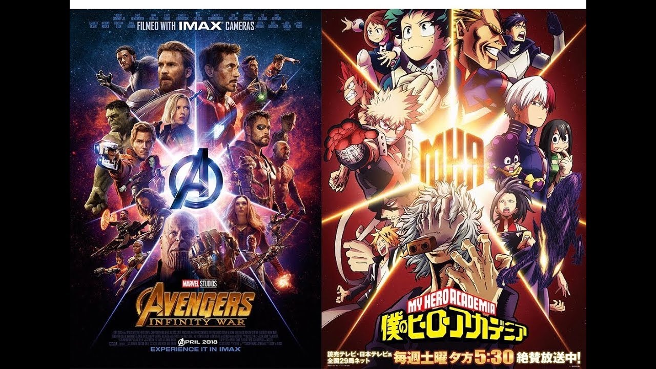 Avengers X My Hero Academia Crossover - YouTube
