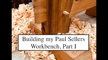 My Paul Sellers Workbench: Part I Bench top