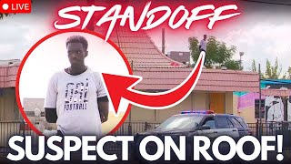 🔴  POLICE STANDOFF - ARMED MAN ON ROOF!!  SAN ANTONIO - LIVE
