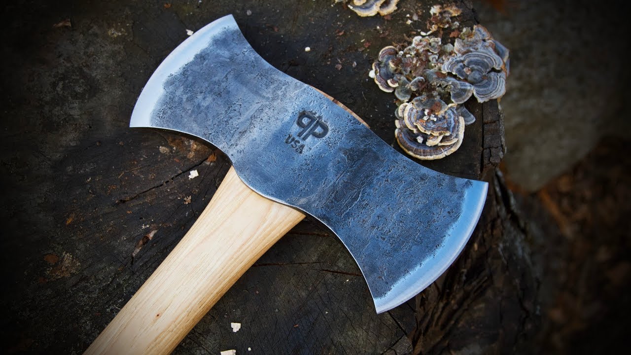 Forging A Double Bit Axe Blacksmithing Youtube