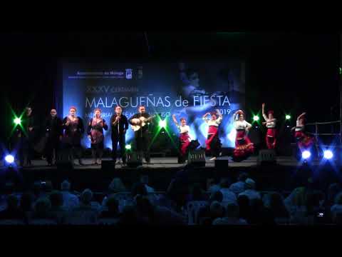 2019. Semifinales Malagueñas de Fiesta. Coro Grupo Mediterráneo "Málaga te enamora"