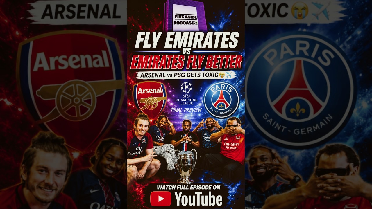 Arsenal vs PSG Debate Gets HEATED 🔥