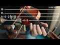 How to play a major scale on violin  urdu  hindi  easy music tutorials