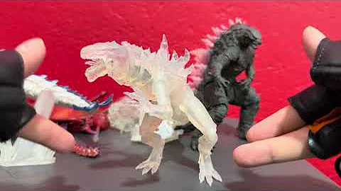 New Godzilla 1998 fully translucent with 2 big surprises! ￼