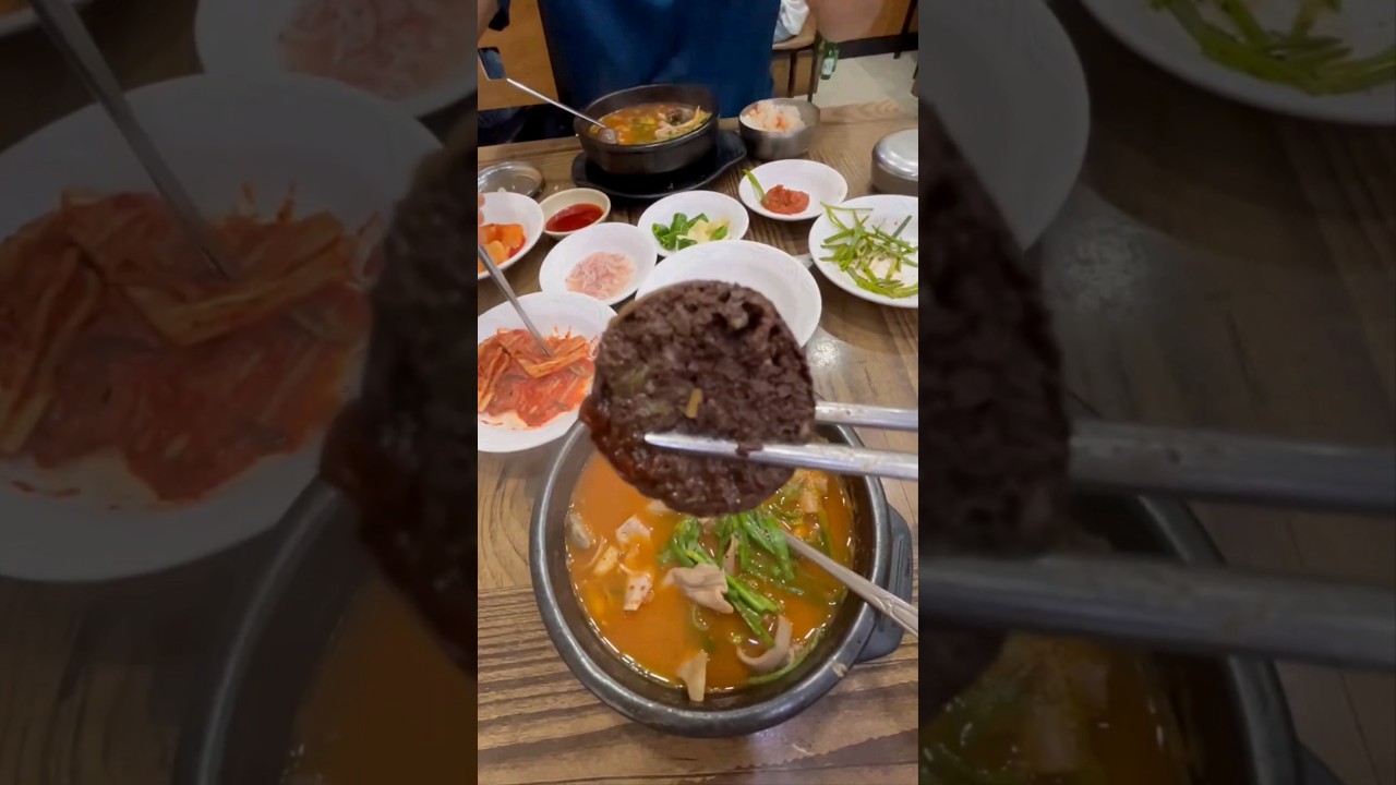 23.8월#전주#금암피순대#순대국밥#메뉴 다 맛있음#묵은지(밥도둑)#최애식당💕👍