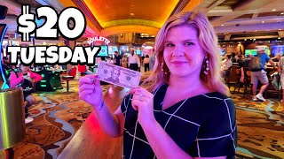 How Long Will $20 Last on Slot Machines at Treasure Island in Las Vegas!? screenshot 5