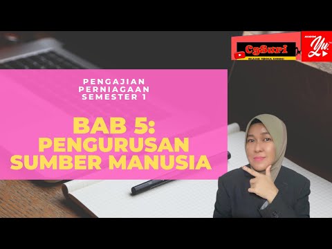 KELAS PENGAJIAN PERNIAGAAN SEM 1 BAB 5: PENGURUSAN SUMBER MANUSIA (SOALAN DAN JAWAPAN) (SIRI 1)