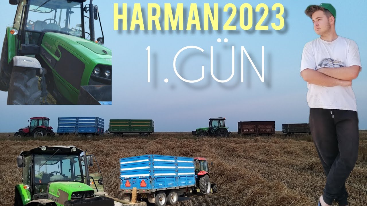 VERİMLER DÜŞÜK BUĞDAY BİÇİYORUZ! 1.GÜN