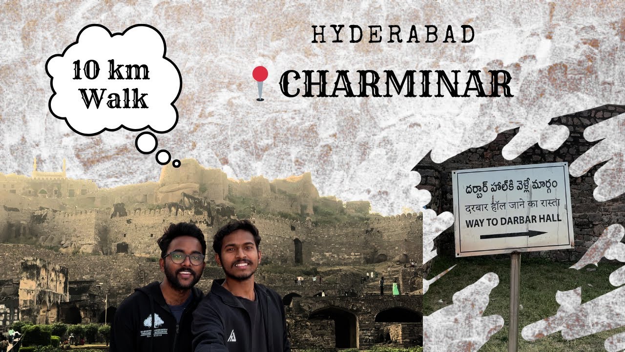 GOLCONDA VLOG in TELEGU || NIKHIL GORLE || ARAVIND GANGINENI