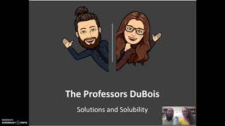Chapter 4 Lecture 2 Solutions and Solubility