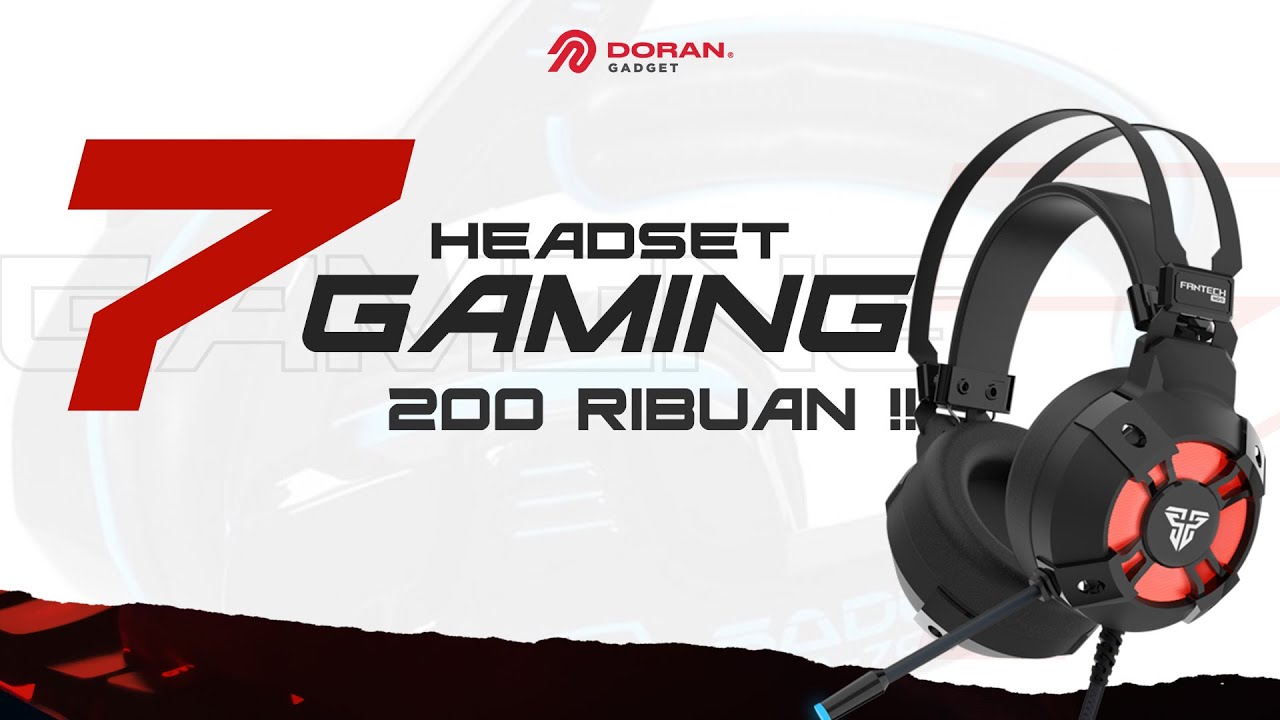 7 Headset Gaming Terbaik Harga 200 Ribuan Tahun 2022