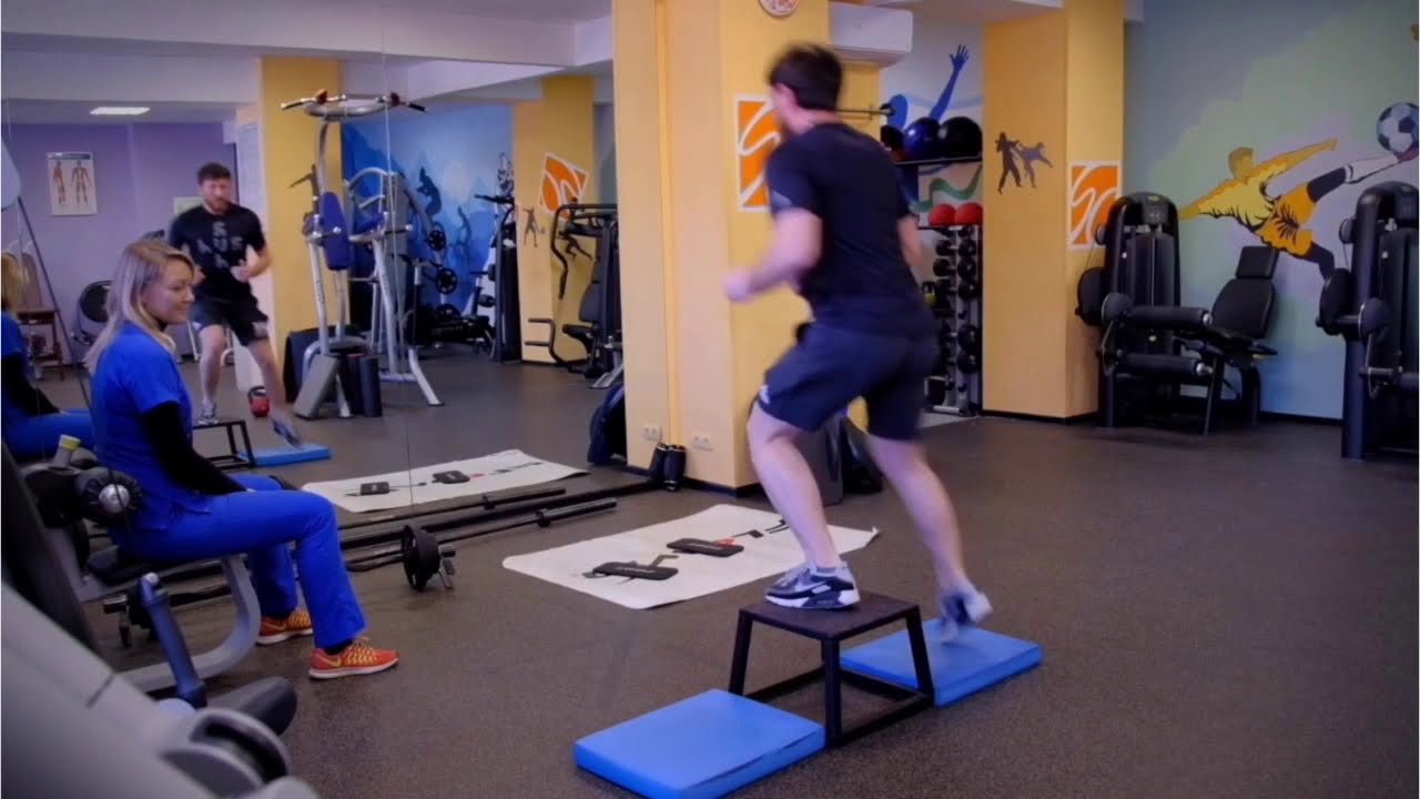 Последняя стадия реабилитации после пластики ПКС - YouTube