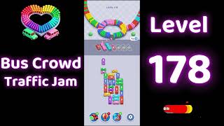 Bus Crowd Traffic Jam Level 178 | Solutionguruji | Walkthrough & Solution