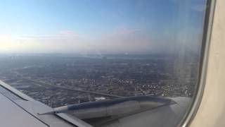 UA 221 takeoff from LaGuardia on Runway 04 in an Airbus A320-200