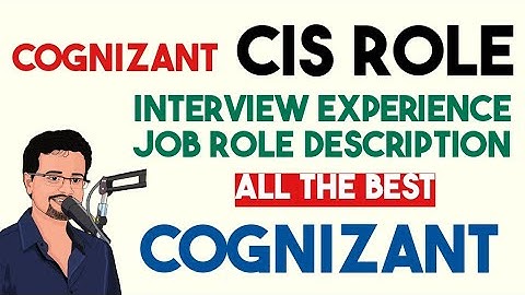 Cognizant CIS Role Interview Questions || @Frontlinesmedia