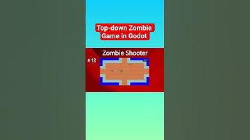 How to Create a Top-down Zombie Game in Godot #GodotEngine #gamedev #indiegame #gamedesign