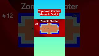 How to Create a Top-down Zombie Game in Godot #GodotEngine #gamedev #indiegame #gamedesign