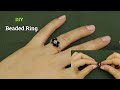 How to make Beaded Ring | Seedbeads Ring | DIY #HowTo #seedbeads #DiyRing #Diy #Betchay&#39;s Craft