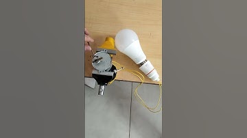 Making AC generator from synchronous motor