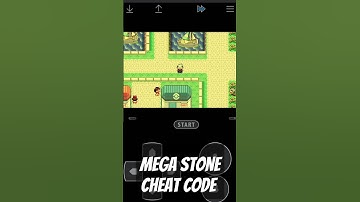 Pokemon emerald x and y|| Mega stone cheat code|| #pokemon #viralshort