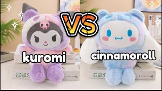 KUROMI VS CINNAMOROLL WAJIB NONTON LUCU LUCU / barang aesthetic ✨