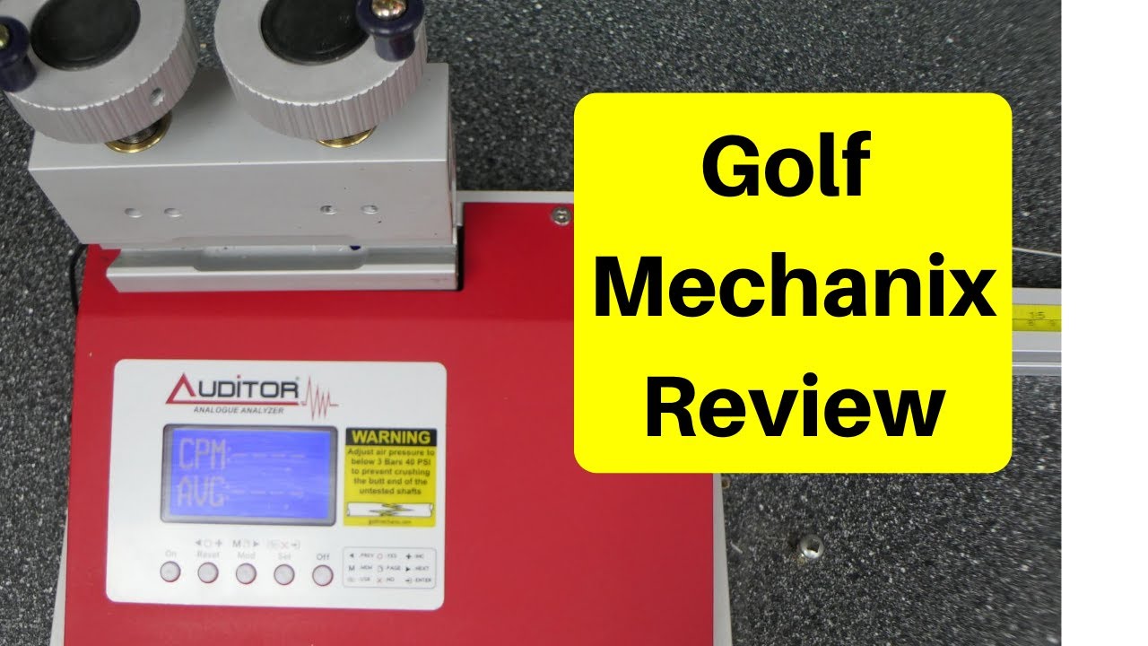 Golf Mechanix Auditor Frequency Machine YouTube