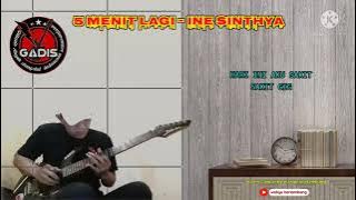 Lima Menit Lagi - Ine Sinthya ||Cover Guitar [ Instrument ] lirik By wahyu herlambang