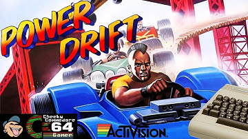 POWER DRIFT – Commodore 64 (1990) | Chris Butler