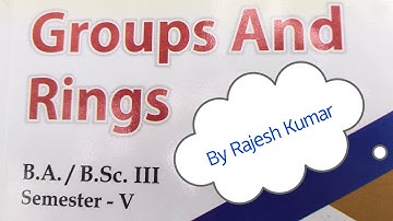 17. Integral Powers of an element in a Group