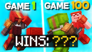 I Played 100 Ranked Bedwars Games, Here