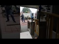 Tripod turnstile with face recognition