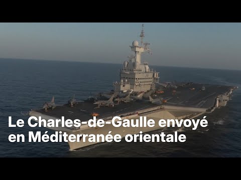 Info BFMTV: le porte-avions français Charles-de-Gaulle envoyé en Méditerranée orientale